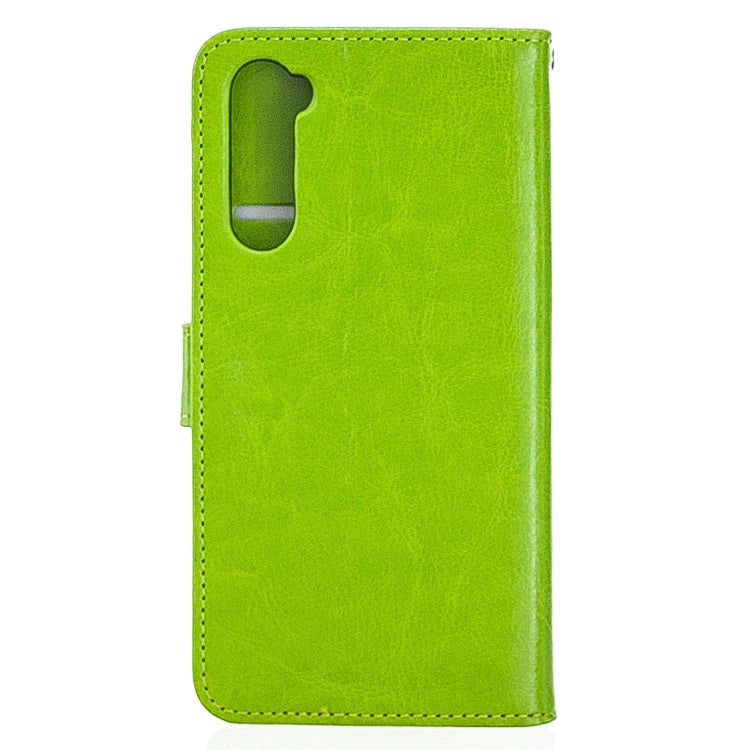 For  OnePlus Nord Crazy Horse Texture Horizontal Flip Leather Case with Holder & Card Slots & Wallet & Photo Frame