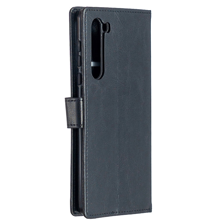 For Motorola Edge Crazy Horse Texture Horizontal Flip Leather Case with Holder & Card Slots & Wallet & Photo Frame