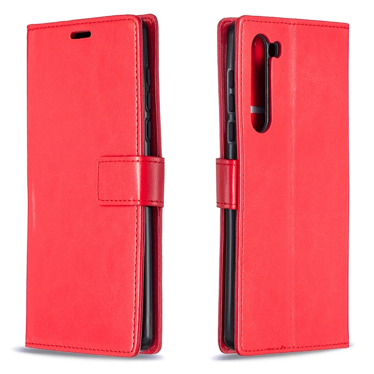 For Motorola Edge Crazy Horse Texture Horizontal Flip Leather Case with Holder & Card Slots & Wallet & Photo Frame