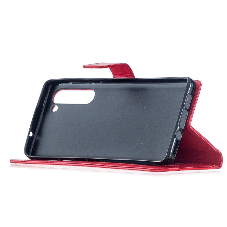 For Motorola Edge Crazy Horse Texture Horizontal Flip Leather Case with Holder & Card Slots & Wallet & Photo Frame