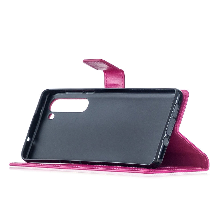 For Motorola Edge Crazy Horse Texture Horizontal Flip Leather Case with Holder & Card Slots & Wallet & Photo Frame