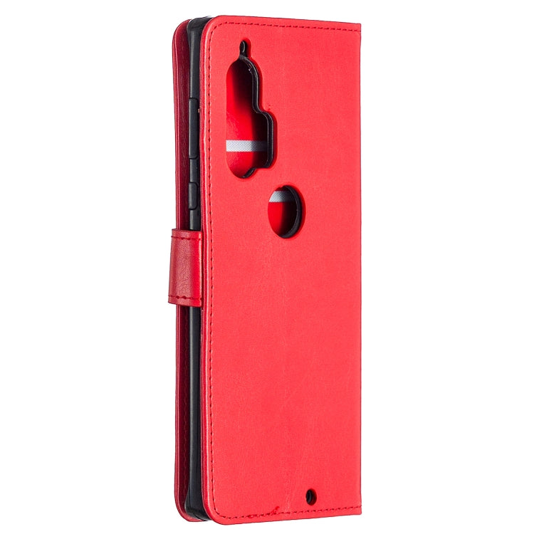 For Motorola Edge+ Crazy Horse Texture Horizontal Flip Leather Case with Holder & Card Slots & Wallet & Photo Frame