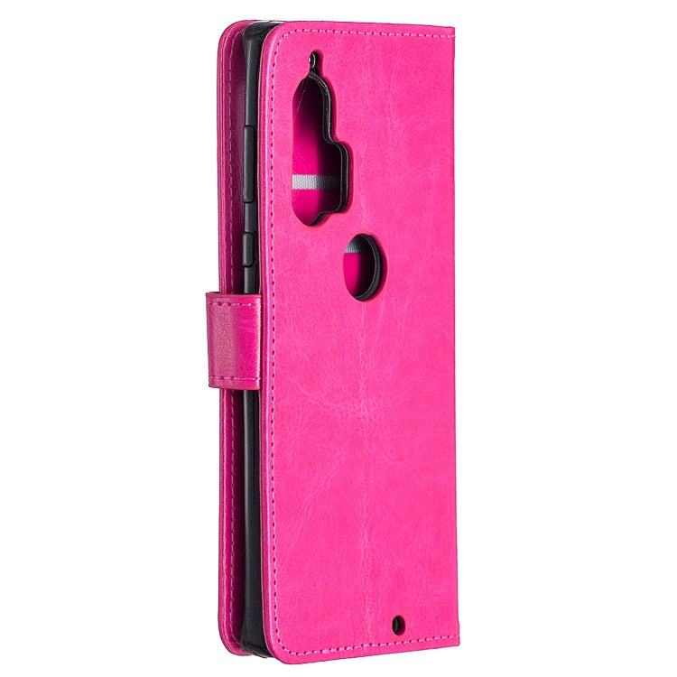 For Motorola Edge+ Crazy Horse Texture Horizontal Flip Leather Case with Holder & Card Slots & Wallet & Photo Frame