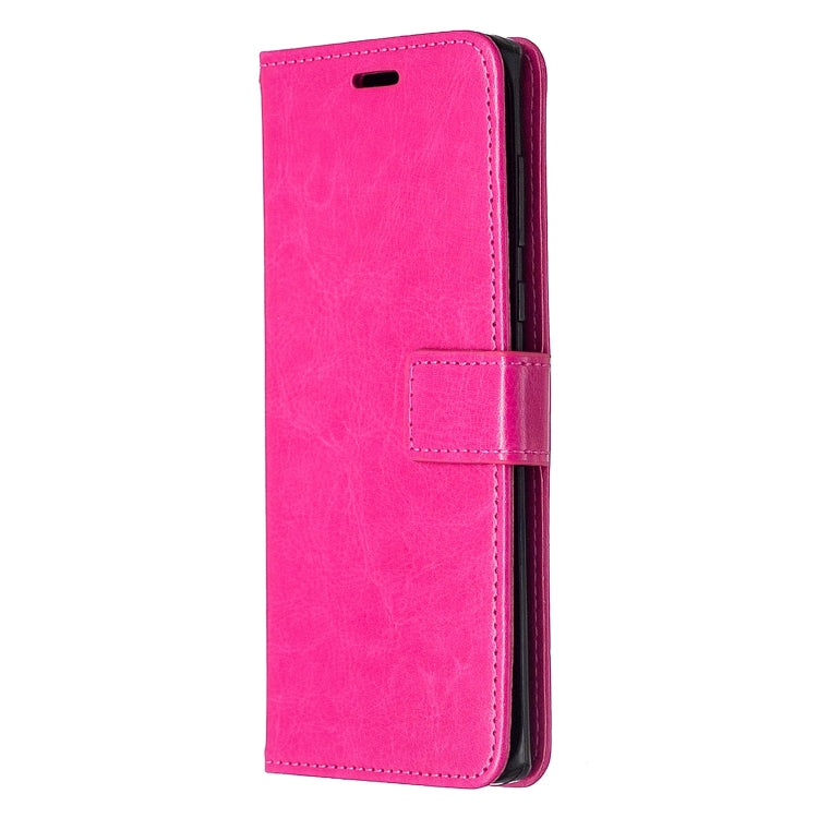For Motorola Edge+ Crazy Horse Texture Horizontal Flip Leather Case with Holder & Card Slots & Wallet & Photo Frame