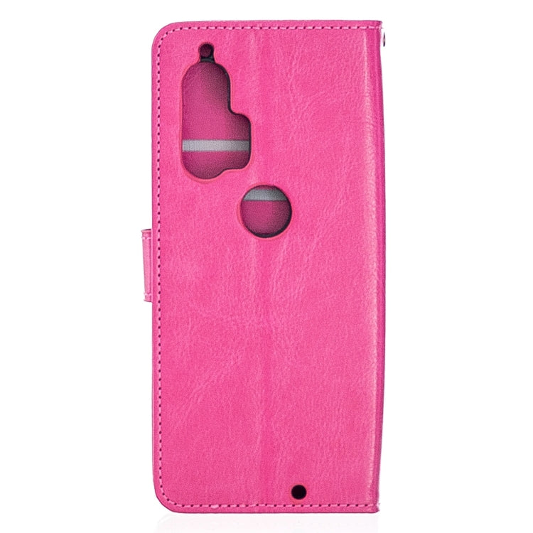 For Motorola Edge+ Crazy Horse Texture Horizontal Flip Leather Case with Holder & Card Slots & Wallet & Photo Frame