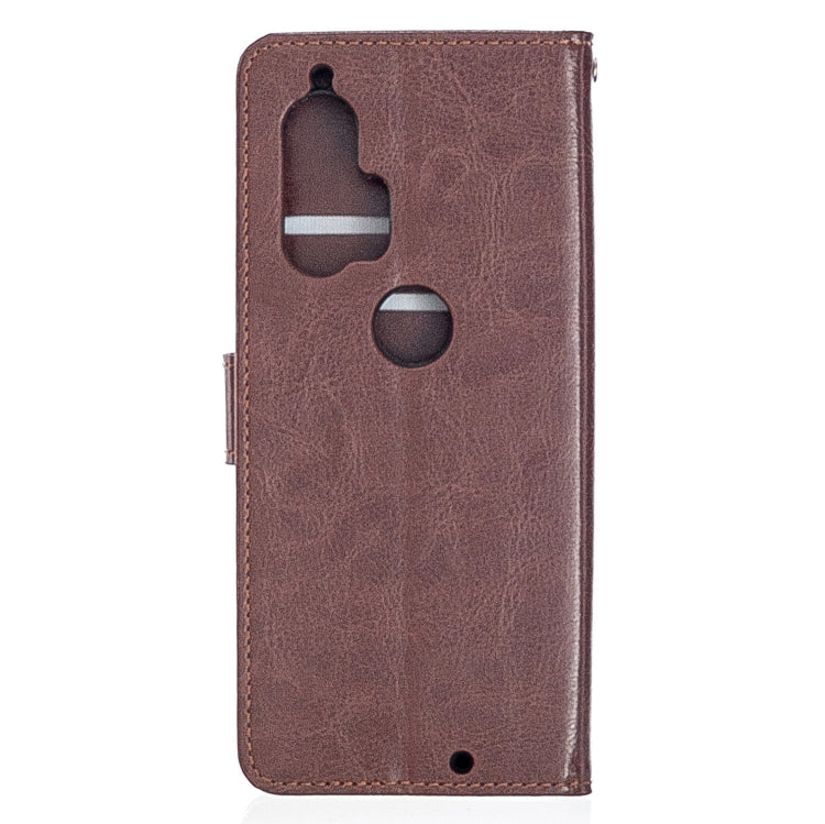 For Motorola Edge+ Crazy Horse Texture Horizontal Flip Leather Case with Holder & Card Slots & Wallet & Photo Frame