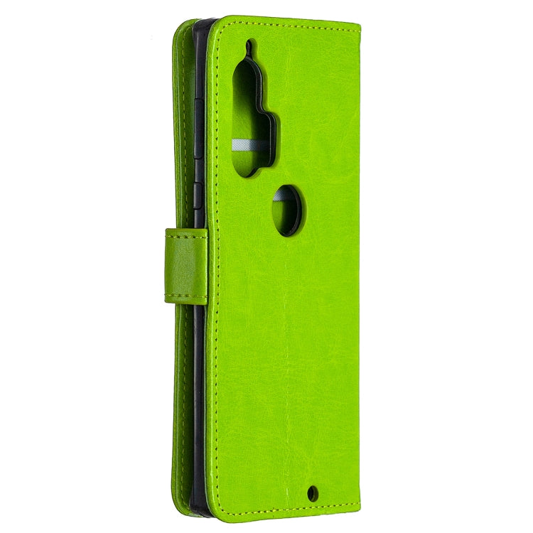 For Motorola Edge+ Crazy Horse Texture Horizontal Flip Leather Case with Holder & Card Slots & Wallet & Photo Frame