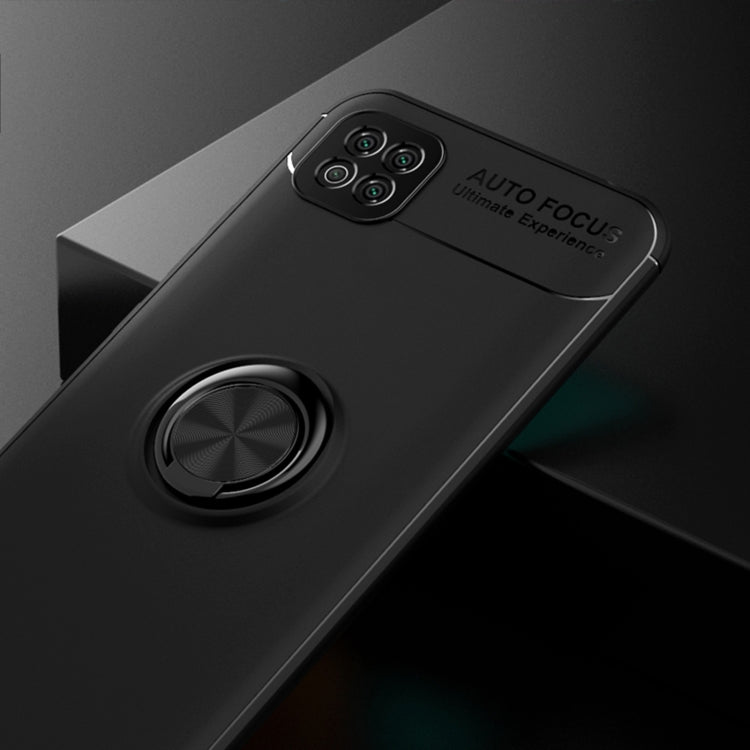For Xiaomi Poco C3 Metal Ring Holder 360 Degree Rotating TPU Case
