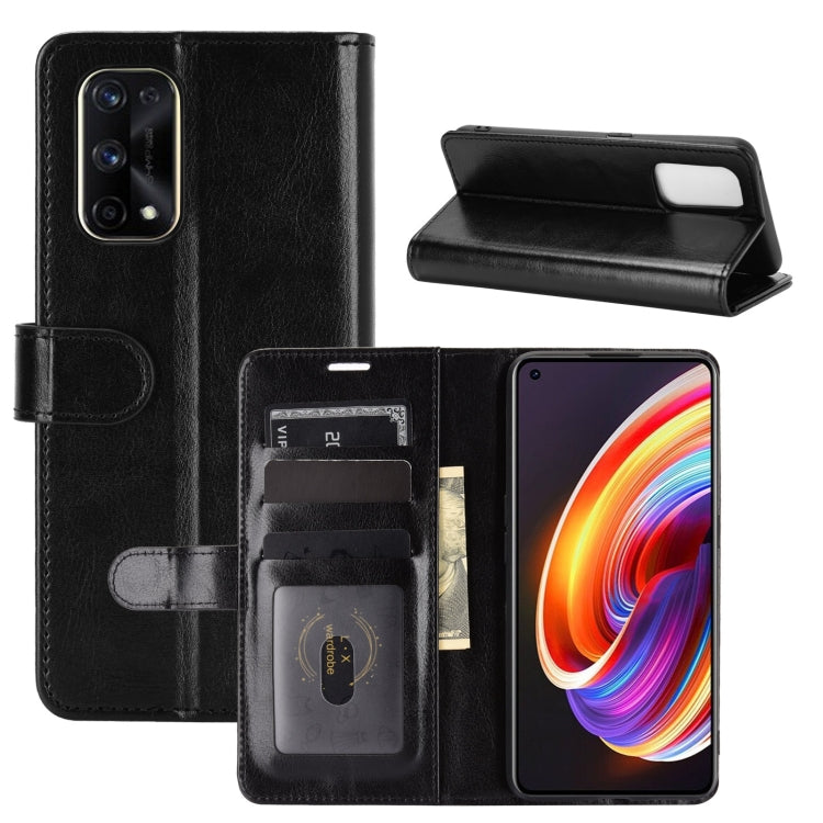 For OPPO Realme X7 Pro R64 Texture Single Horizontal Flip Protective Case with Holder & Card Slots & Wallet& Photo Frame