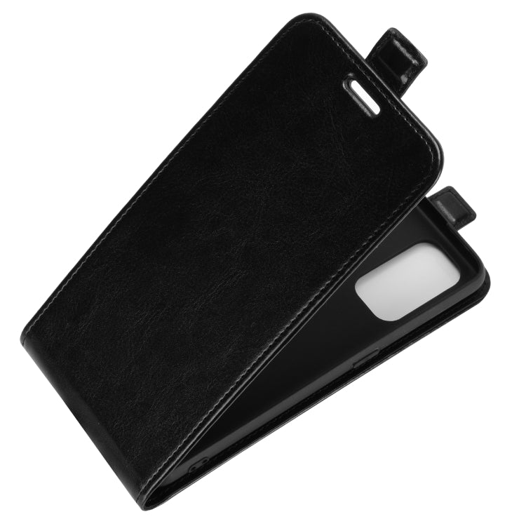 For OPPO Realme X7 Pro R64 Texture Single Vertical Flip Leather Protective Case with Card Slots & Photo Frame