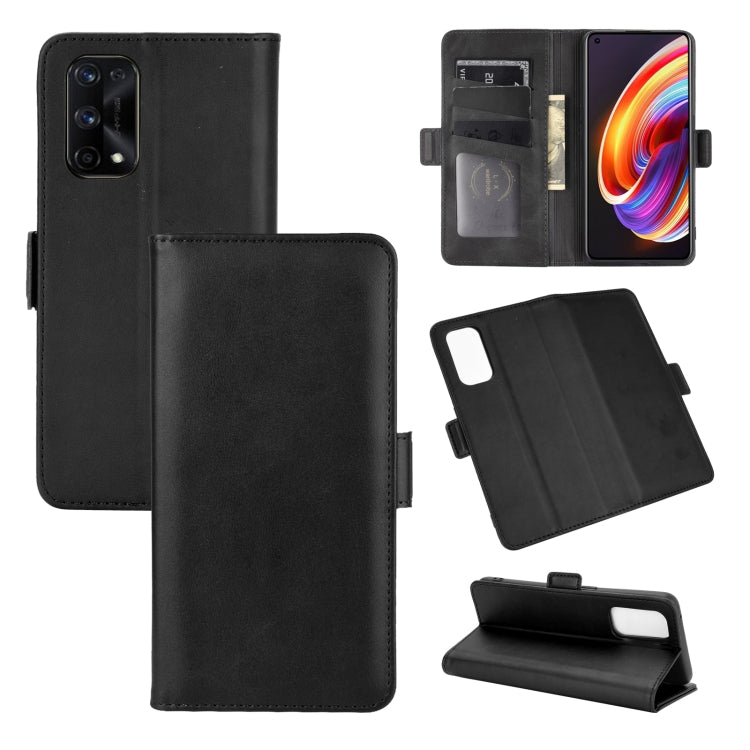 For OPPO Realme X7 Pro Dual-side Magnetic Buckle Horizontal Flip Leather Case with Holder & Card Slots & Wallet