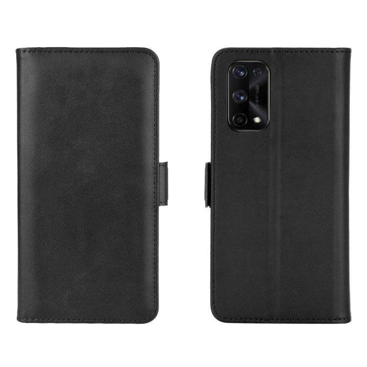 For OPPO Realme X7 Pro Dual-side Magnetic Buckle Horizontal Flip Leather Case with Holder & Card Slots & Wallet