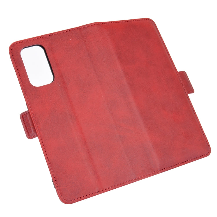 For OPPO Realme X7 Pro Dual-side Magnetic Buckle Horizontal Flip Leather Case with Holder & Card Slots & Wallet