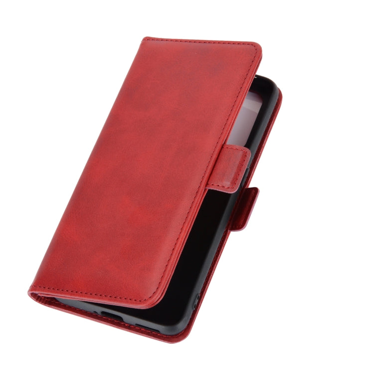 For OPPO Realme X7 Pro Dual-side Magnetic Buckle Horizontal Flip Leather Case with Holder & Card Slots & Wallet