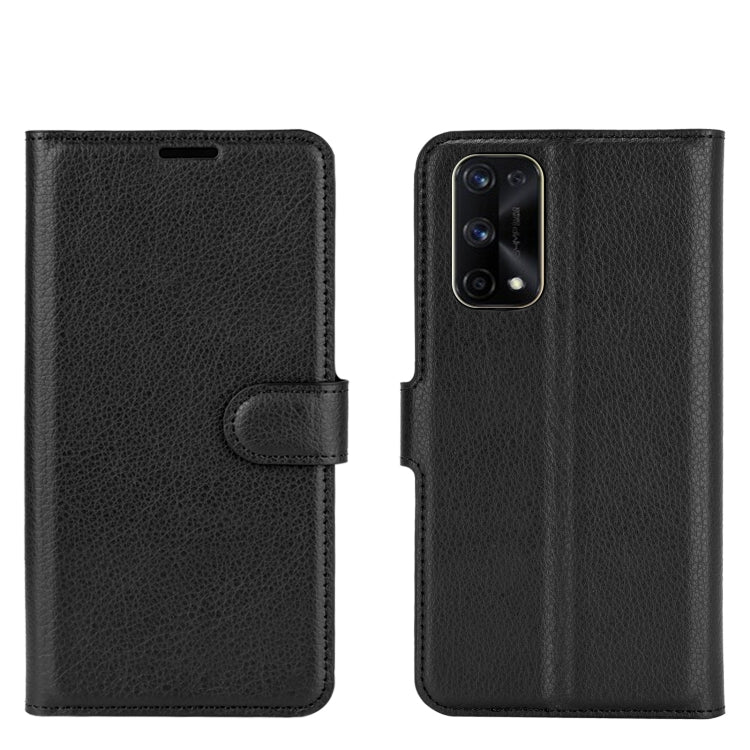 For OPPO Realme X7 Pro Litchi Texture Horizontal Flip Protective Case with Holder & Card Slots & Wallet