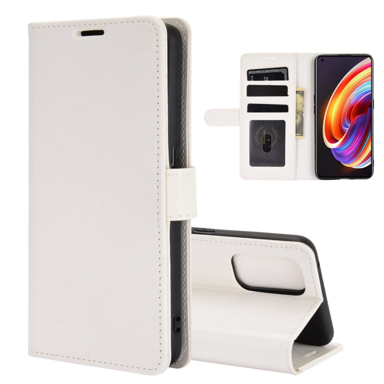 For OPPO Realme X7 R64 Texture Single Horizontal Flip Protective Case with Holder & Card Slots & Wallet& Photo Frame