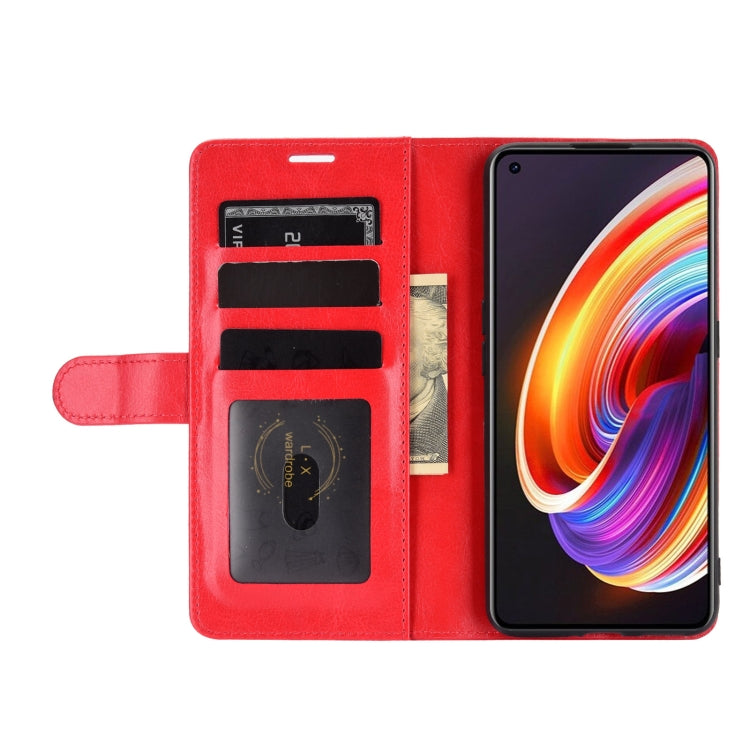 For OPPO Realme X7 R64 Texture Single Horizontal Flip Protective Case with Holder & Card Slots & Wallet& Photo Frame