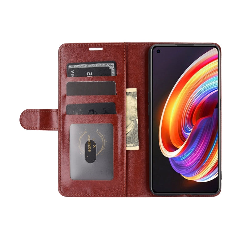 For OPPO Realme X7 R64 Texture Single Horizontal Flip Protective Case with Holder & Card Slots & Wallet& Photo Frame