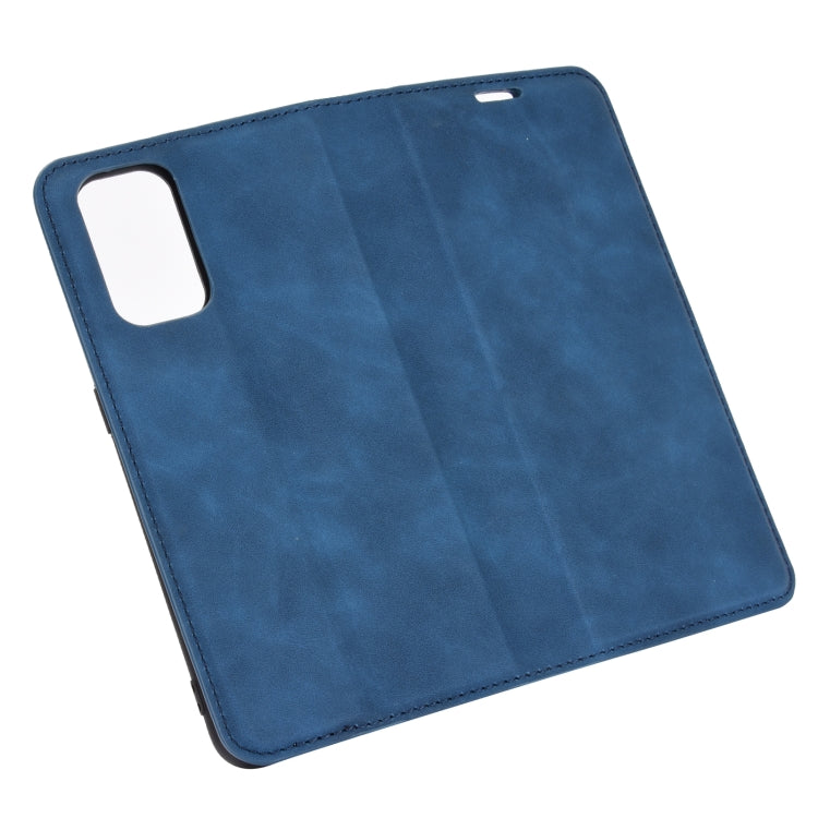 For Oppo Realme X7 Retro-skin Business Magnetic Suction Leather Case with Holder & Card Slots & Wallet