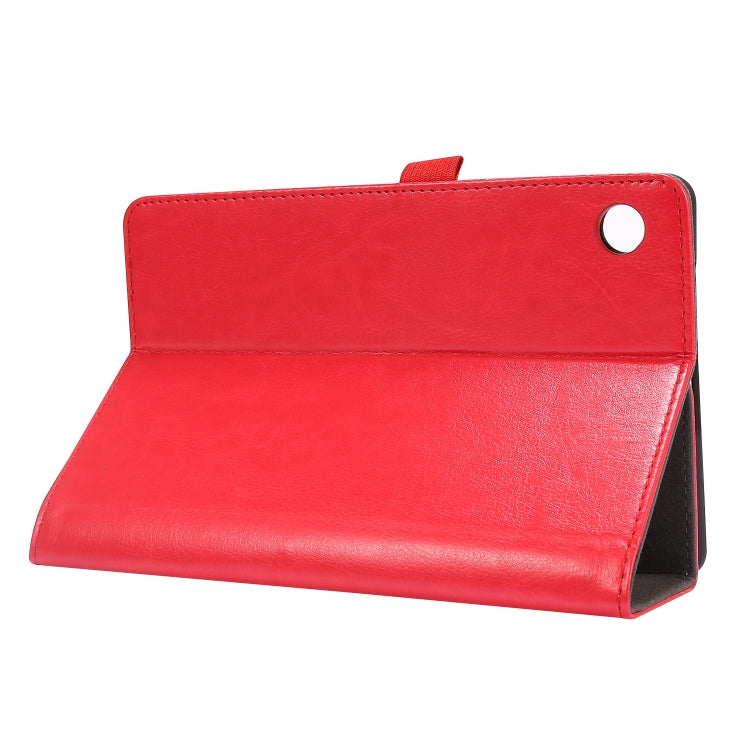 For Huawei MatePad T8 8.0 2-Folding Business Horizontal Flip PU Leather Case with Card Slots & Holder