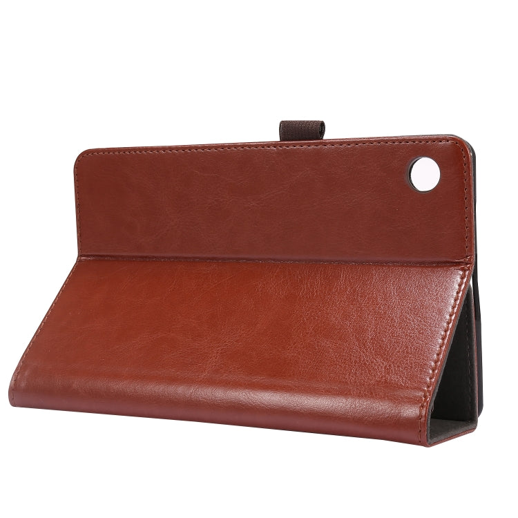 For Huawei MatePad T8 8.0 2-Folding Business Horizontal Flip PU Leather Case with Card Slots & Holder