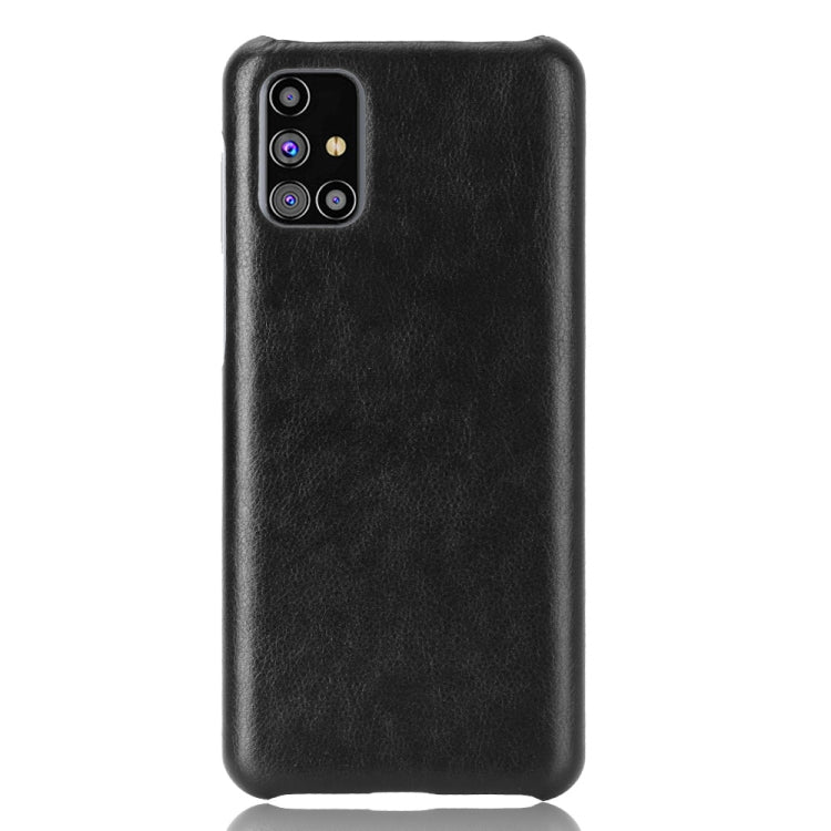 For Samsung Galaxy M31s Shockproof Litchi Texture PC + PU Case