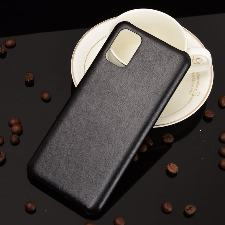 For Samsung Galaxy M31s Shockproof Litchi Texture PC + PU Case