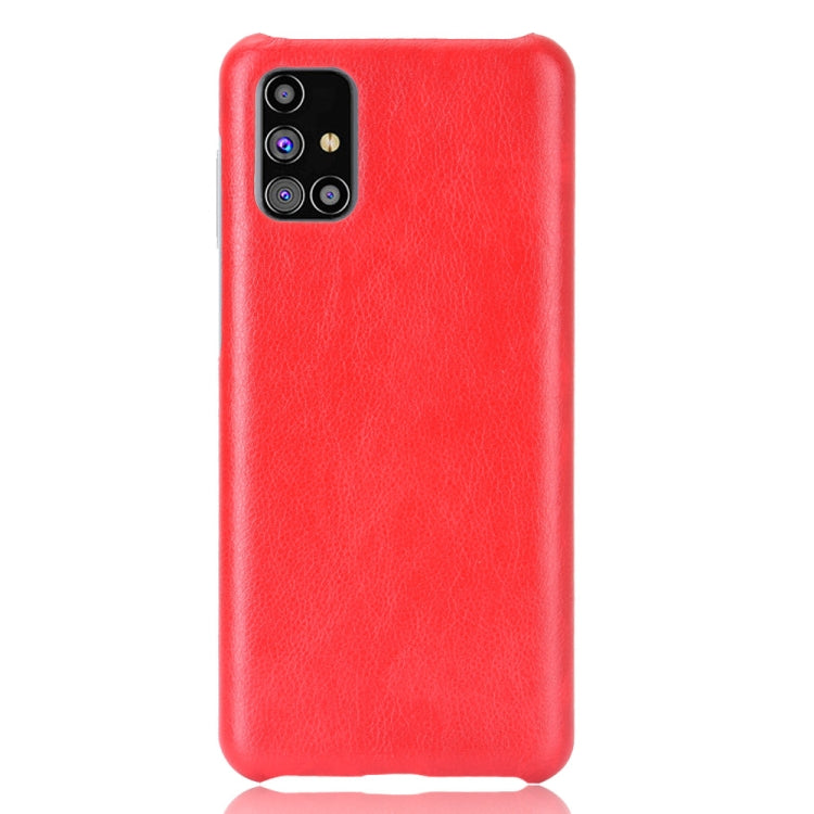 For Samsung Galaxy M31s Shockproof Litchi Texture PC + PU Case