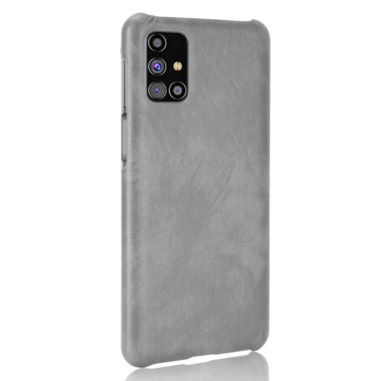 For Samsung Galaxy M31s Shockproof Litchi Texture PC + PU Case