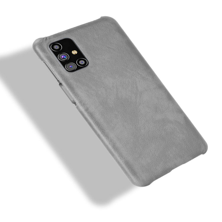 For Samsung Galaxy M31s Shockproof Litchi Texture PC + PU Case