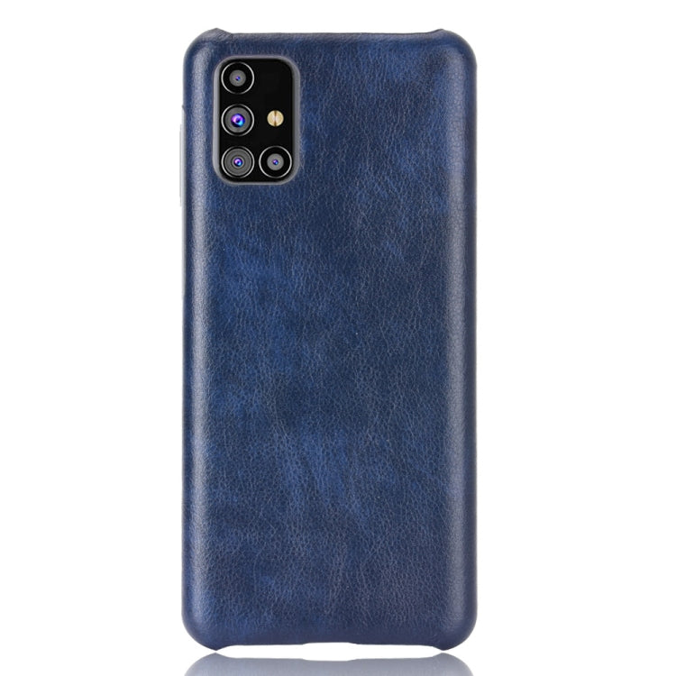 For Samsung Galaxy M31s Shockproof Litchi Texture PC + PU Case