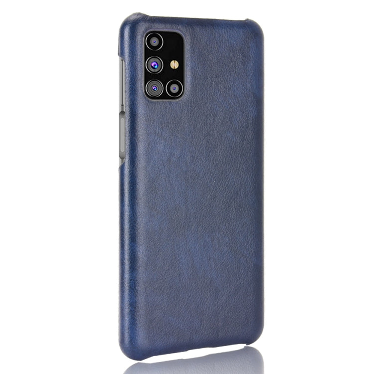 For Samsung Galaxy M31s Shockproof Litchi Texture PC + PU Case