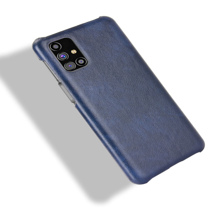 For Samsung Galaxy M31s Shockproof Litchi Texture PC + PU Case