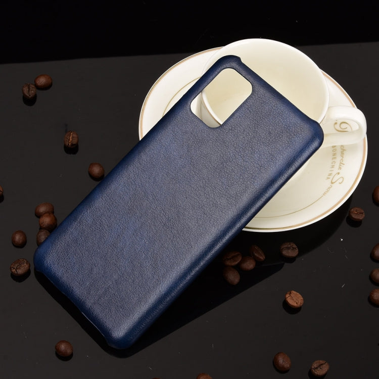 For Samsung Galaxy M31s Shockproof Litchi Texture PC + PU Case