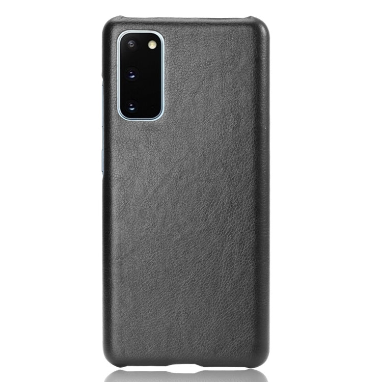 For Samsung Galaxy S20 FE Shockproof Litchi Texture PC + PU Case