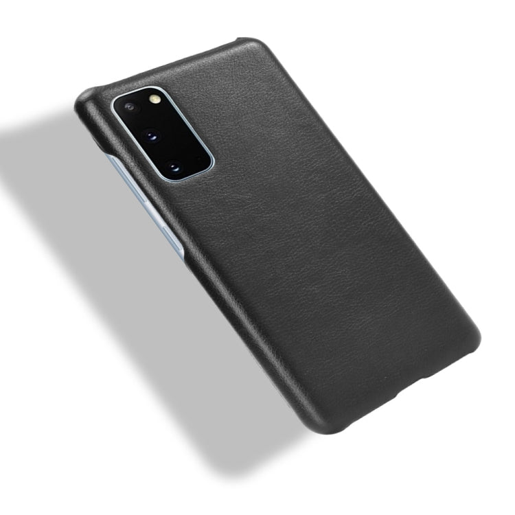 For Samsung Galaxy S20 FE Shockproof Litchi Texture PC + PU Case