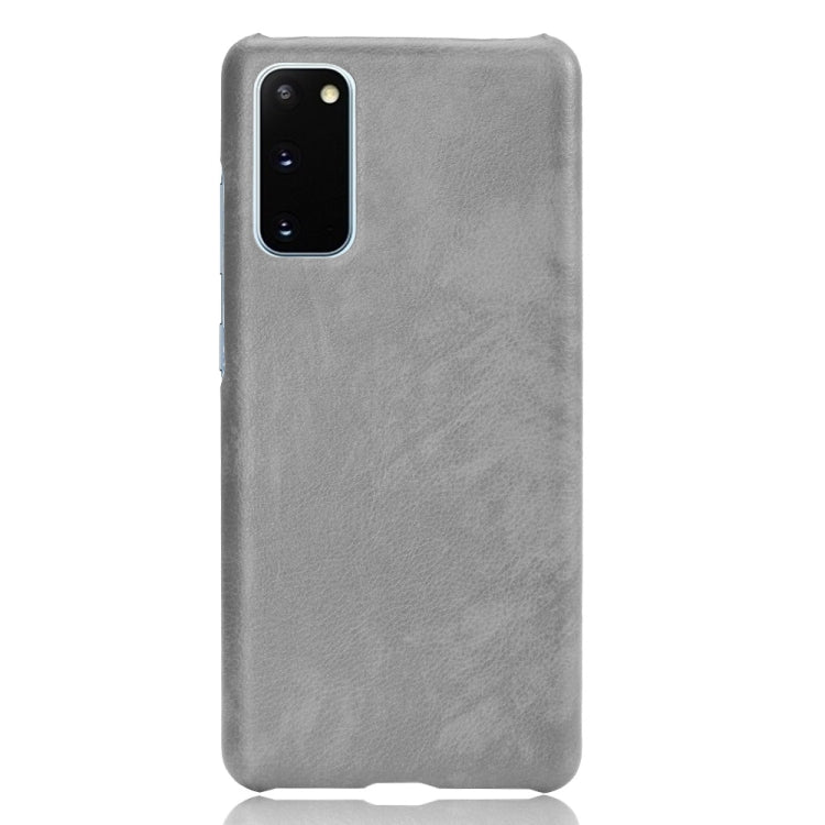 For Samsung Galaxy S20 FE Shockproof Litchi Texture PC + PU Case