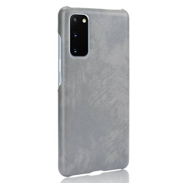 For Samsung Galaxy S20 FE Shockproof Litchi Texture PC + PU Case