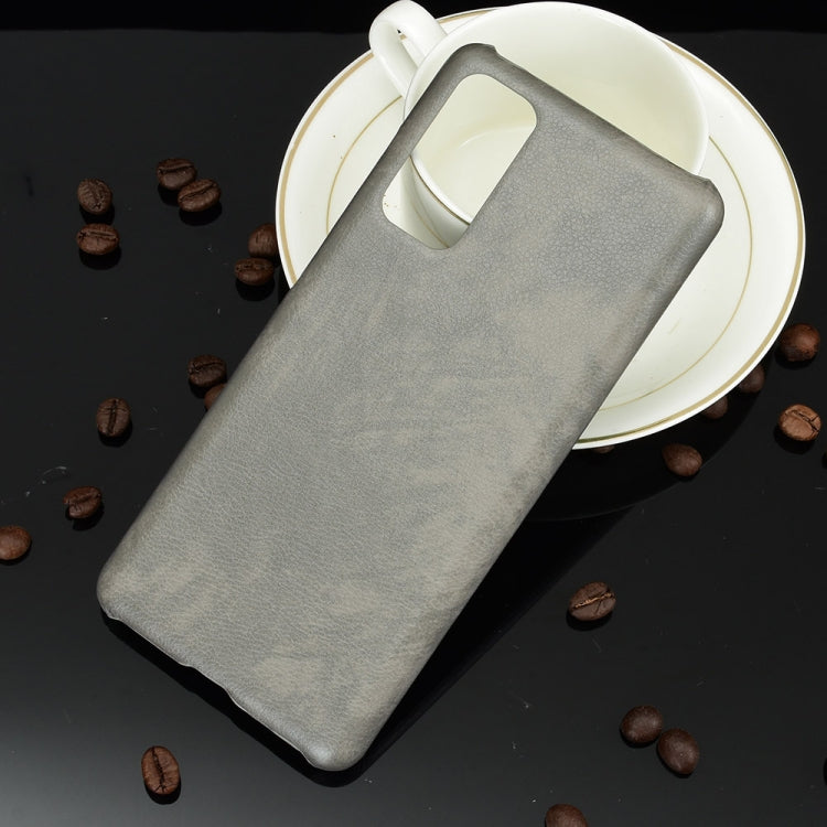 For Samsung Galaxy S20 FE Shockproof Litchi Texture PC + PU Case