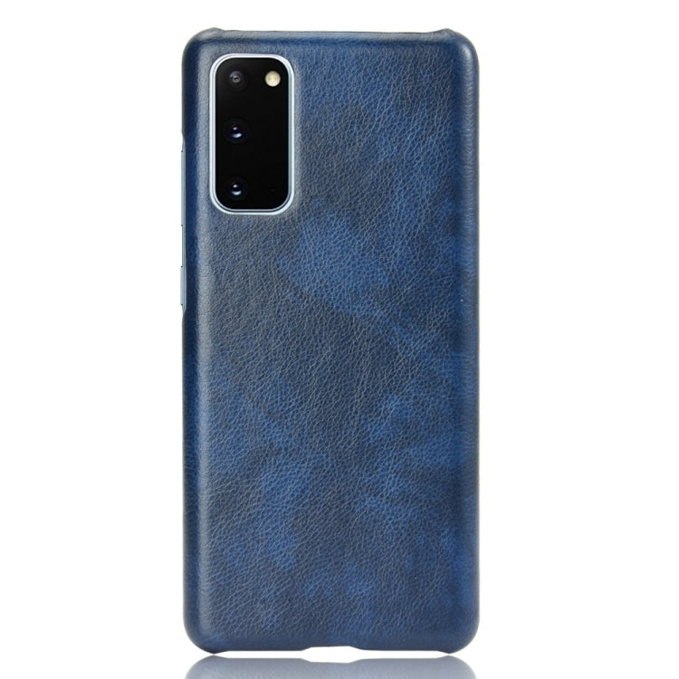 For Samsung Galaxy S20 FE Shockproof Litchi Texture PC + PU Case