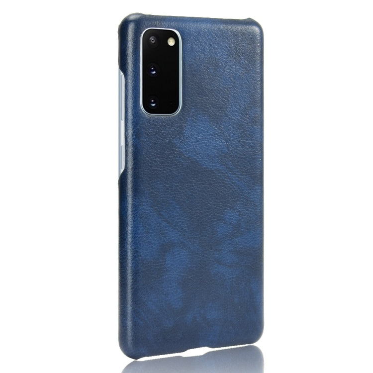 For Samsung Galaxy S20 FE Shockproof Litchi Texture PC + PU Case