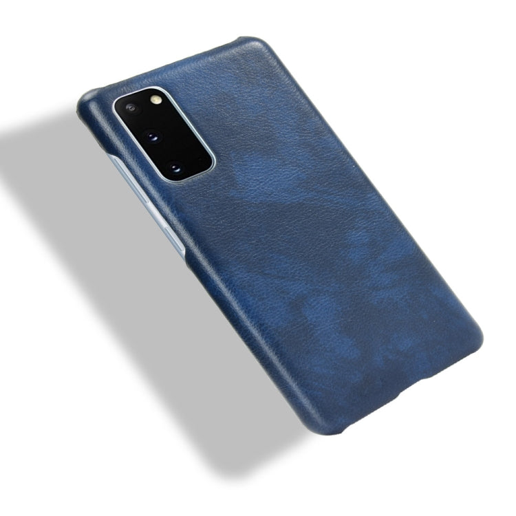 For Samsung Galaxy S20 FE Shockproof Litchi Texture PC + PU Case