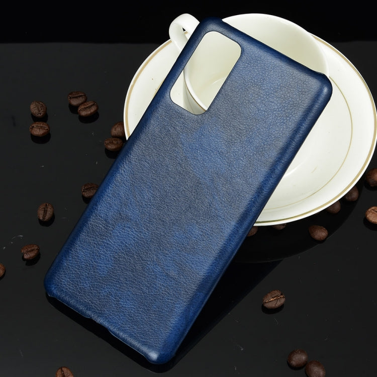 For Samsung Galaxy S20 FE Shockproof Litchi Texture PC + PU Case