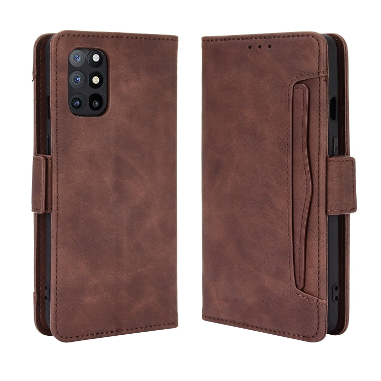 For OnePlus 8T Wallet Style Skin Feel Calf Pattern Leather Case with Separate Card Slot