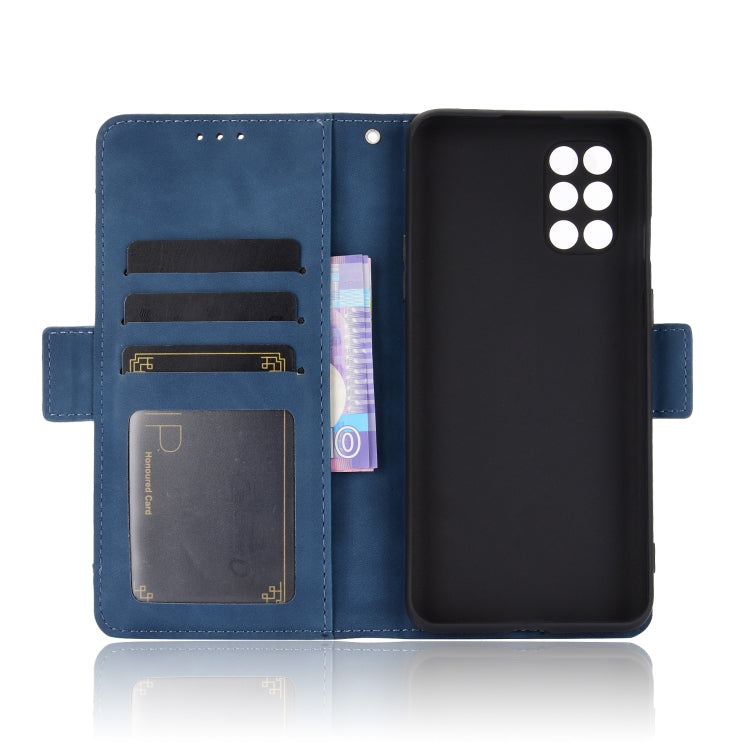 For OnePlus 8T Wallet Style Skin Feel Calf Pattern Leather Case with Separate Card Slot