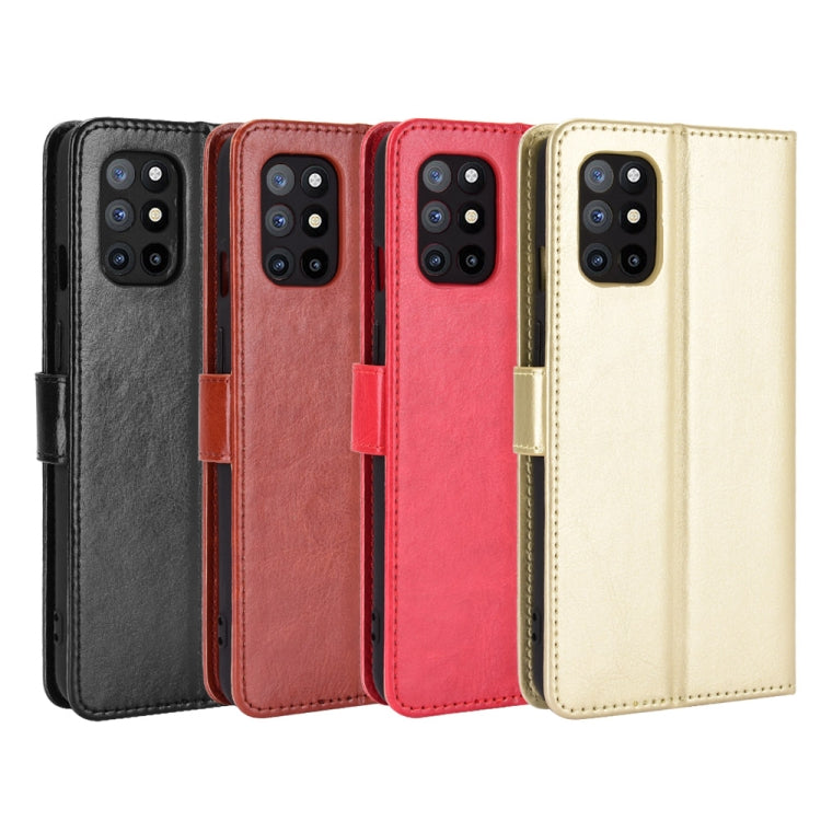 For OnePlus 8T Retro Crazy Horse Texture Horizontal Flip Leather Case with Holder & Card Slots & Photo Frame