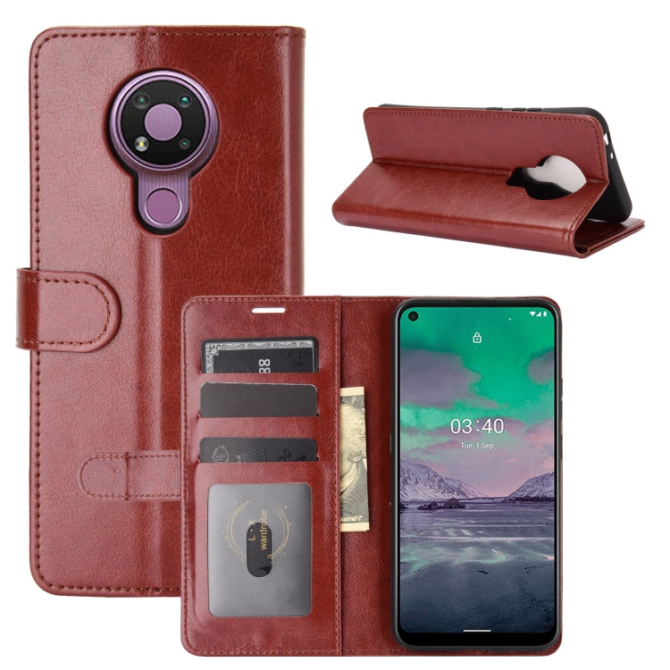 For Nokia 3.4 R64 Texture Single Horizontal Flip Protective Case with Holder & Card Slots & Wallet& Photo Frame