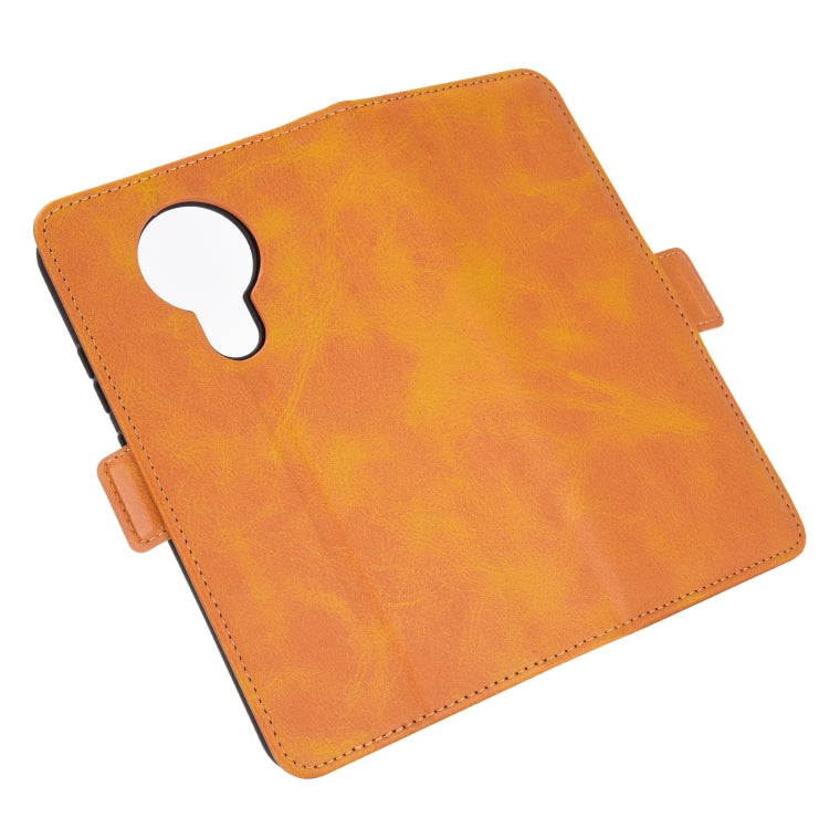 For Nokia 3.4 Dual-side Magnetic Buckle Horizontal Flip Leather Case with Holder & Card Slots & Wallet