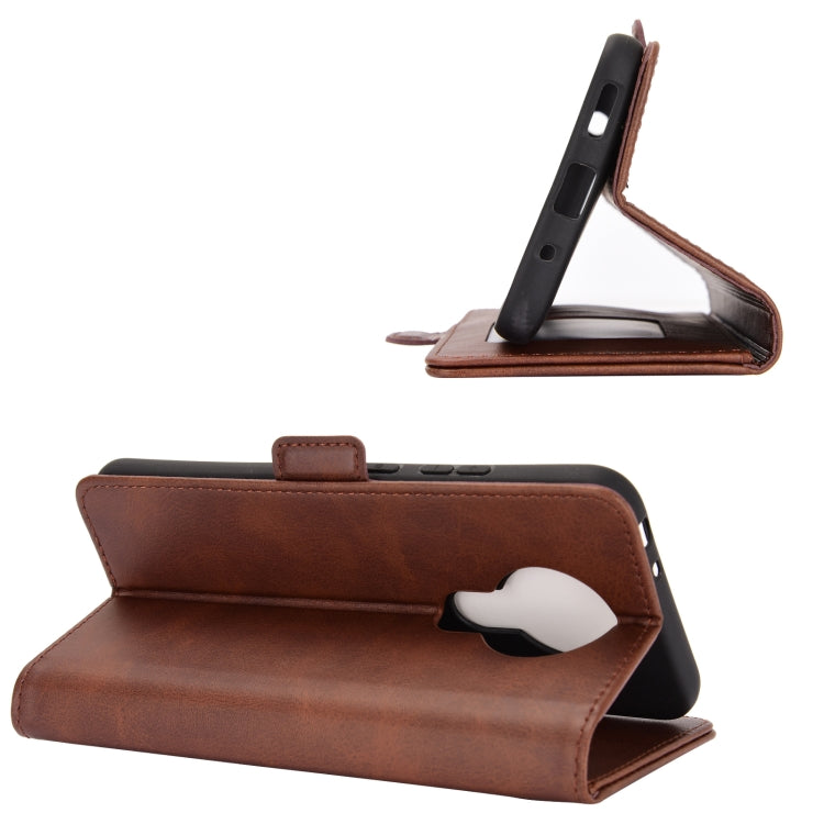 For Nokia 3.4 Dual-side Magnetic Buckle Horizontal Flip Leather Case with Holder & Card Slots & Wallet