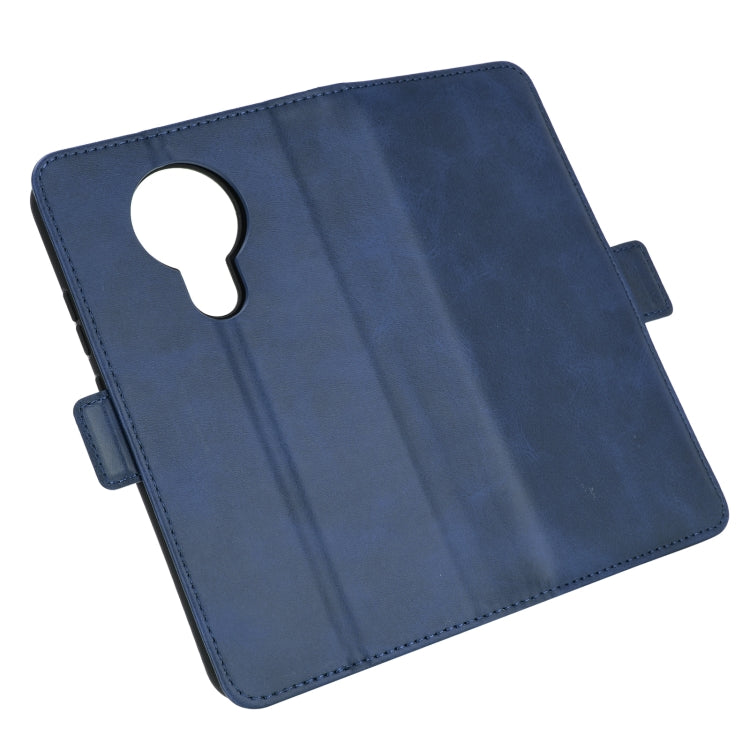 For Nokia 3.4 Dual-side Magnetic Buckle Horizontal Flip Leather Case with Holder & Card Slots & Wallet